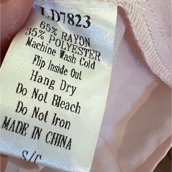 Light pink lace overlay dress from Modcloth, women’s size small - Picture 5 of 5